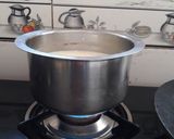 A picture of step 1 of Bengali sweet Roshogolla.