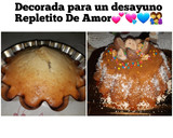 Foto del paso 2 de la receta: Torta De Leche C/Pasas negras...DECORADA PARA ENAMORAR♡