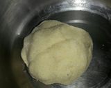 A picture of step 3 of Raj Kachori.