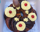 Foto del paso 7 de la receta: Rosca de Pascua rellena de chocolate