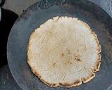A picture of step 4 of Jowar ki Roti.