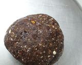 A picture of step 3 of Cocoa Dates Nutty Bites Quick and Healthy.