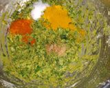 A picture of step 2 of Leafy Pakoda.