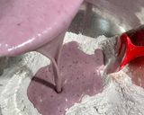 A picture of step 5 of Ube Pancakes.