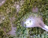 A picture of step 2 of Healthy broccoli paneer coins.