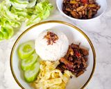 Foto langkah ke 6 dari resep 802. Nasi Uduk Tempe teri (Menu Sarapan Nusantara).