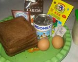 Foto langkah ke 1 dari resep Puding Roti Coklat.