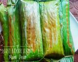 Foto langkah ke 5 dari resep Nasi Bakar Ayam Pedas.