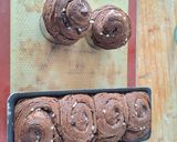 Une image de l'étape 6 de Brioche feuilletée au chocolat.