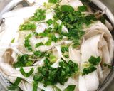 Hình bước làm 3 của món Canh Măng Chua Nấu Cá Cơm
