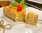 Foto del paso 13 de la receta: Pastel con manzanas laminadas (Cake with sliced apples)
