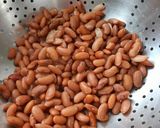 A picture of step 1 of Rajma ghar wala.