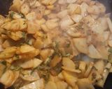 A picture of step 5 of Aloo ki katlian (aloo Bhujia).