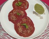 A picture of step 3 of Healthy Beetroot Chana Sattu Mini Cheela.