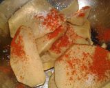 A picture of step 3 of Yam Curry/Jimmikand Curry.