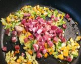 Foto del paso 3 de la receta: Alcachofas con verduritas y jamón