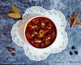 A picture of step 6 of Murg Tariwala.