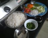 A picture of step 4 of # Vegetable Fried Rice.