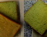A picture of step 13 of X'mas Matcha Strawberry Cake.