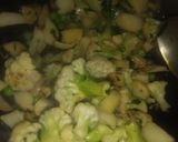 गोभी मटर आलू सब्ज़ी (gobi matar aloo sabzi recipe in Hindi) रेसिपी चरण 2 फोटो