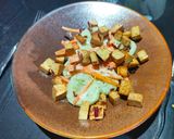 Une image de l'étape 8 de Salade de tofu, carottes et concombre.