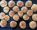 Foto langkah ke 10 dari resep Choux au Craquelin / sus vanila diplomat cream.