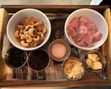 A picture of step 1 of Quick Chicken and cashew nut stir fry.