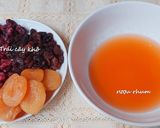 Hình bước làm 1 của món Bánh BÔNG LAN trái cây