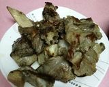 صورة لخطوة 3 من وصفة لحمة راس محمره