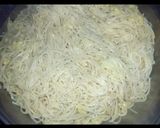 A picture of step 2 of Mutton minced speghetti.
