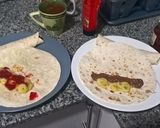 Foto del paso 4 de la receta: Fajitas dulces rellenas de plátano