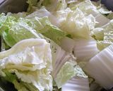 Hình bước làm 1 của món Kimchi cải thảo