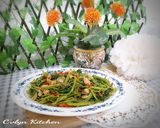 Foto langkah ke 5 dari resep Tumis Kangkung Udang.