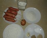A picture of step 1 of Corndogs.