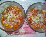A picture of step 5 of Bowl pizza.