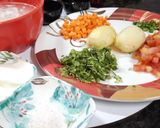 A picture of step 1 of Samak Rice Pancake (Farali).