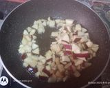 A picture of step 2 of Apple chutney.