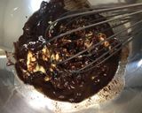 Foto langkah ke 3 dari resep Cheese Swirl Brownie.