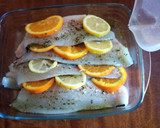 Foto del paso 5 de la receta: Dorada a la naranja y limón