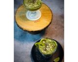 A picture of step 3 of Green Smoothie: With Kiwi Banana Spinach and Chia Seeds.