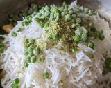 A picture of step 2 of Veg Fried Rice.