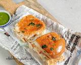 Bun omelette Pav Omelette recipe step 6 photo