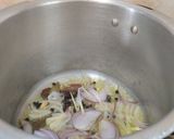 A picture of step 3 of Veg Pulao in Cooker.