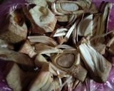 A picture of step 1 of Raw Jackfruit curry.