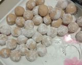 A picture of step 5 of Cumin khakhra.