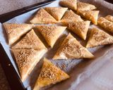 Foto del paso 5 de la receta: Briwat rellenas con verduras y atún🥟🥠