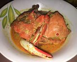 Foto langkah ke 5 dari resep Kepiting 🦀 pedas gurih (kare kepiting) gule kepiting keto friendly.
