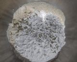 A picture of step 2 of Cashews Malpuwa.