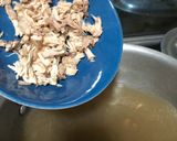 A picture of step 2 of Hot and Sour Soup.