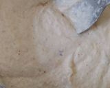 A picture of step 2 of Rava Idli.